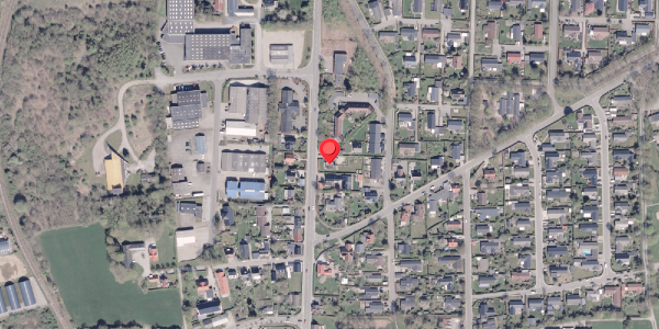Oversvømmelsesrisiko fra vandløb på Bredgade 25, 8340 Malling