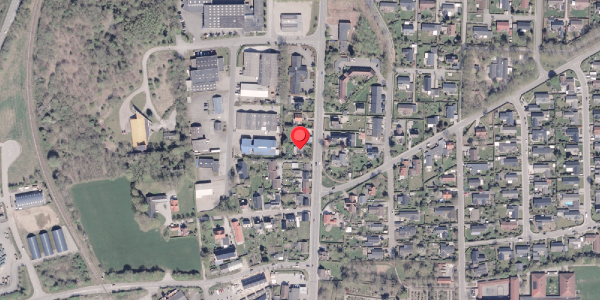 Oversvømmelsesrisiko fra vandløb på Bredgade 28, 8340 Malling