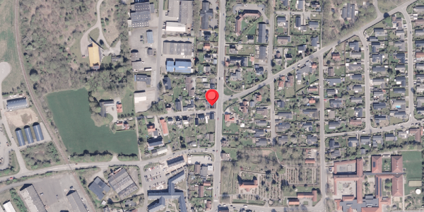 Oversvømmelsesrisiko fra vandløb på Bredgade 36, 8340 Malling