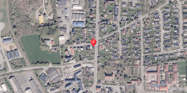 Oversvømmelsesrisiko fra vandløb på Bredgade 38, 8340 Malling