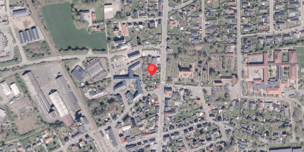 Oversvømmelsesrisiko fra vandløb på Bredgade 48, 8340 Malling