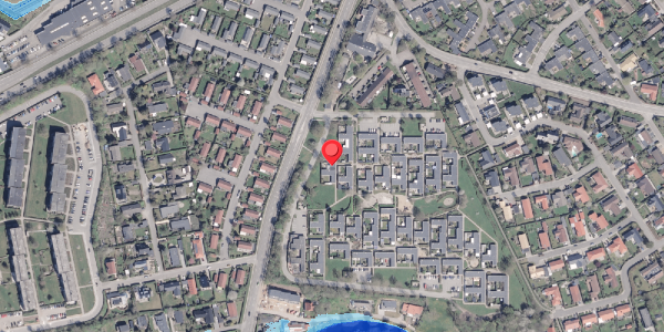 Oversvømmelsesrisiko fra vandløb på Brohaven 2A, 8250 Egå