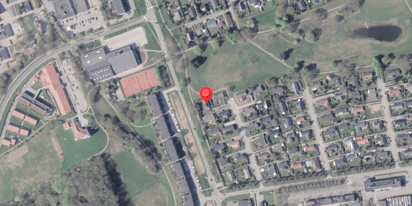 Oversvømmelsesrisiko fra vandløb på Bygmarken 21, 8520 Lystrup