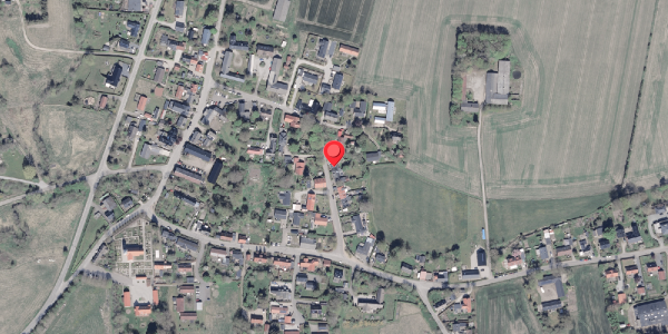 Oversvømmelsesrisiko fra vandløb på Bysvinget 17, 8471 Sabro