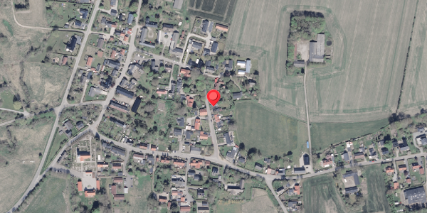 Oversvømmelsesrisiko fra vandløb på Bysvinget 19, 8471 Sabro