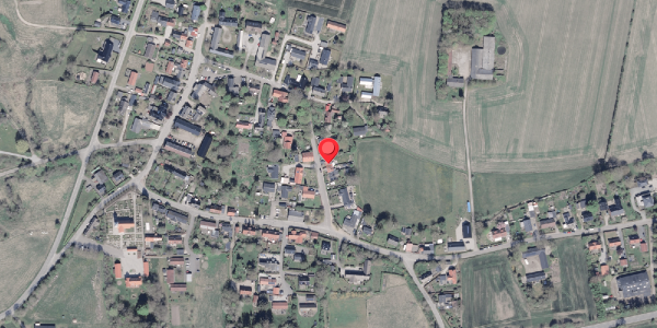 Oversvømmelsesrisiko fra vandløb på Bysvinget 21, 8471 Sabro