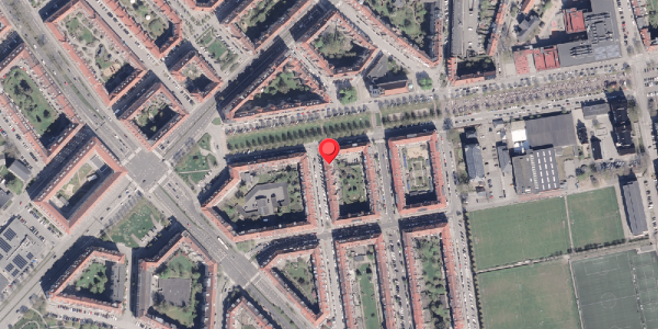 Oversvømmelsesrisiko fra vandløb på Chr. Wærums Gade 3, 1. th, 8000 Aarhus C