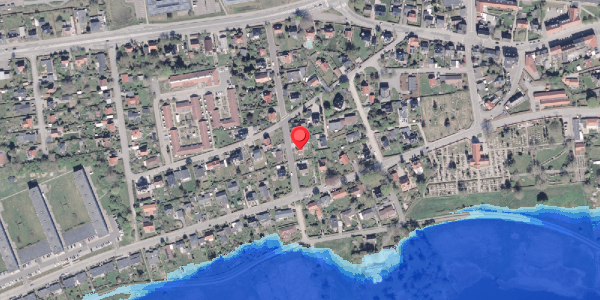 Oversvømmelsesrisiko fra vandløb på Donsvej 7, . , 8220 Brabrand