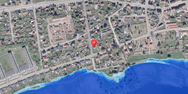 Oversvømmelsesrisiko fra vandløb på Donsvej 9, 8220 Brabrand