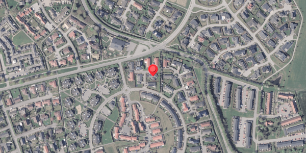 Oversvømmelsesrisiko fra vandløb på Egehaven 13, . , 8520 Lystrup