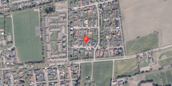 Oversvømmelsesrisiko fra vandløb på Egeskellet 17, . , 8340 Malling