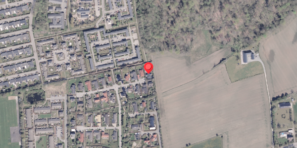 Oversvømmelsesrisiko fra vandløb på Egeskellet 18, 8340 Malling