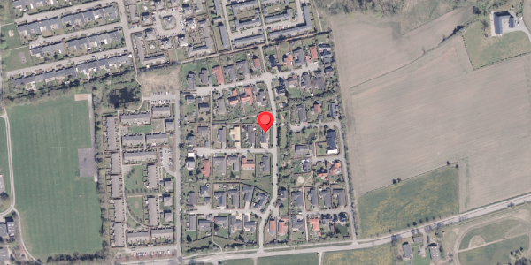 Oversvømmelsesrisiko fra vandløb på Egeskellet 45, 8340 Malling