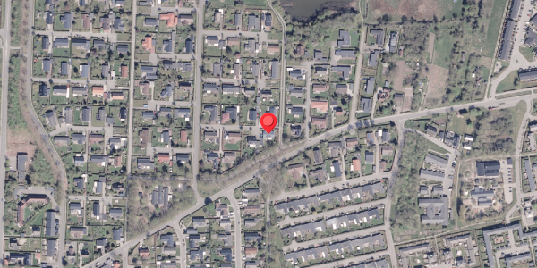 Oversvømmelsesrisiko fra vandløb på Eghovedvej 14, 8340 Malling