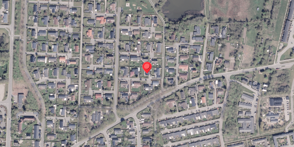 Oversvømmelsesrisiko fra vandløb på Eghovedvej 18, 8340 Malling