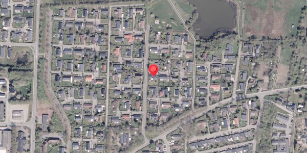 Oversvømmelsesrisiko fra vandløb på Eghovedvej 24, 8340 Malling