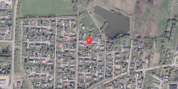 Oversvømmelsesrisiko fra vandløb på Eghovedvej 42, 8340 Malling