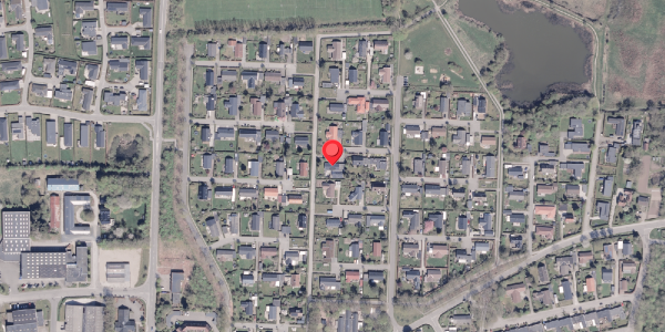 Oversvømmelsesrisiko fra vandløb på Eghovedvej 43, 8340 Malling