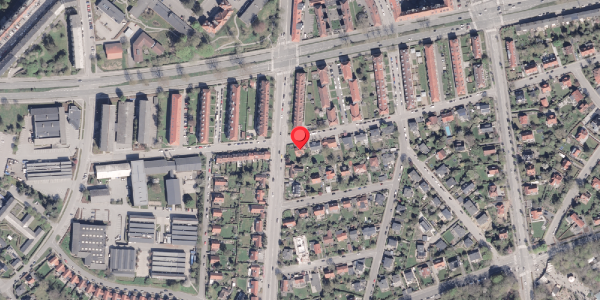 Oversvømmelsesrisiko fra vandløb på Ellemarksvej 23, 8000 Aarhus C