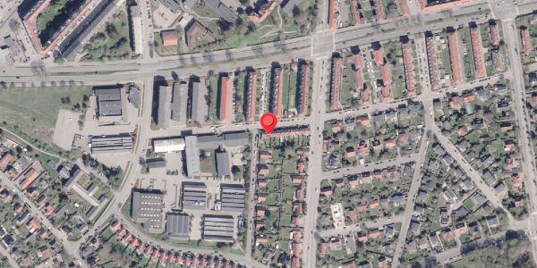 Oversvømmelsesrisiko fra vandløb på Ellemarksvej 41, 8000 Aarhus C