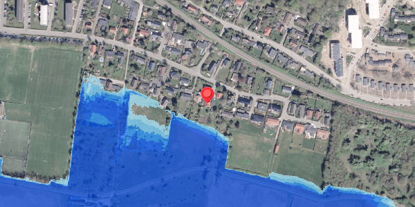 Oversvømmelsesrisiko fra vandløb på Engdalsvej 116A, . , 8220 Brabrand