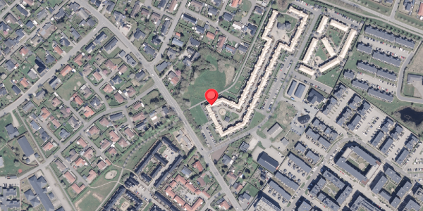 Oversvømmelsesrisiko fra vandløb på Ertebjerg 7, 8381 Tilst