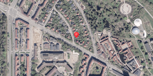 Oversvømmelsesrisiko fra vandløb på F.G.E. Rostrups Vej 4, 8000 Aarhus C