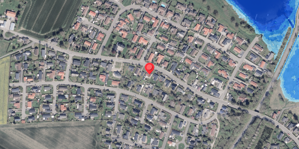 Oversvømmelsesrisiko fra vandløb på Fastrupvej 39, 8355 Solbjerg