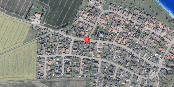 Oversvømmelsesrisiko fra vandløb på Fastrupvej 49, 8355 Solbjerg
