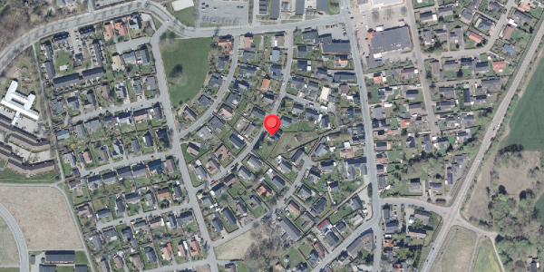 Oversvømmelsesrisiko fra vandløb på Florasvej 21, . , 8462 Harlev J