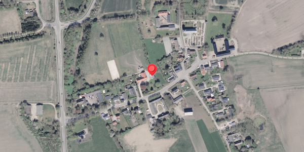 Oversvømmelsesrisiko fra vandløb på Framlevvej 13, 8462 Harlev J