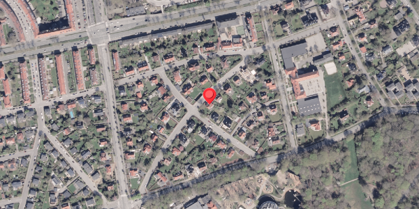 Oversvømmelsesrisiko fra vandløb på Gentoftevej 11, 8000 Aarhus C