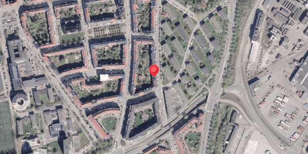 Oversvømmelsesrisiko fra vandløb på Hendrik Pontoppidans Gade 24, 2. tv, 8000 Aarhus C