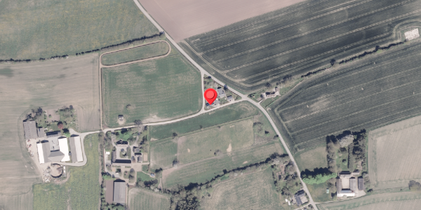 Oversvømmelsesrisiko fra vandløb på Hedemarksvej 1, 8340 Malling