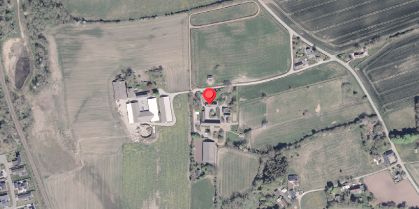 Oversvømmelsesrisiko fra vandløb på Hedemarksvej 9, 8340 Malling