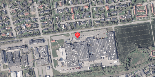 Oversvømmelsesrisiko fra vandløb på Hovmarken 8, 8520 Lystrup