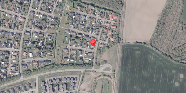 Oversvømmelsesrisiko fra vandløb på Hyrdevænget 25, 8310 Tranbjerg J