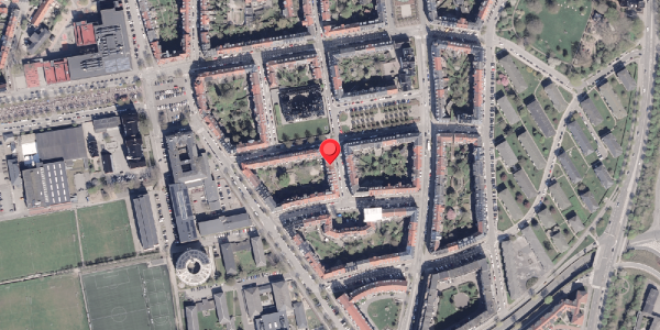 Oversvømmelsesrisiko fra vandløb på J. Michaelsens Gade 4, 2. tv, 8000 Aarhus C