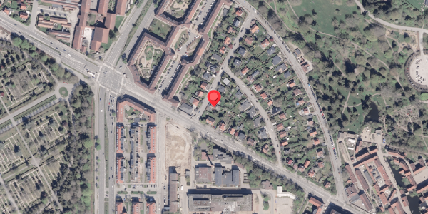 Oversvømmelsesrisiko fra vandløb på Johan Langes Vej 4, . , 8000 Aarhus C
