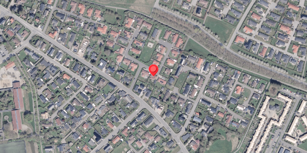 Oversvømmelsesrisiko fra vandløb på Lerbjerg 4, 8381 Tilst