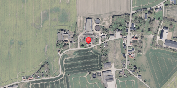 Oversvømmelsesrisiko fra vandløb på Lethenborgvej 8, 8355 Solbjerg