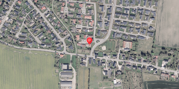 Oversvømmelsesrisiko fra vandløb på Lystenlund 1, 8355 Solbjerg