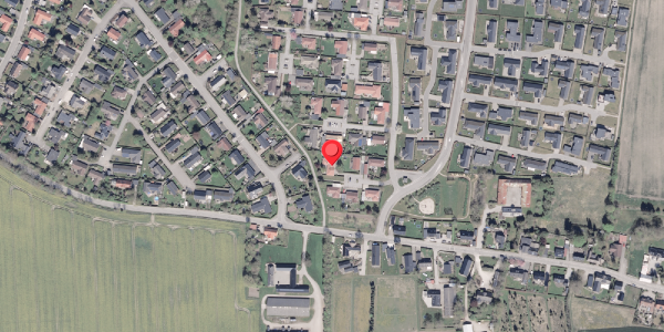 Oversvømmelsesrisiko fra vandløb på Lystenlund 7, . , 8355 Solbjerg