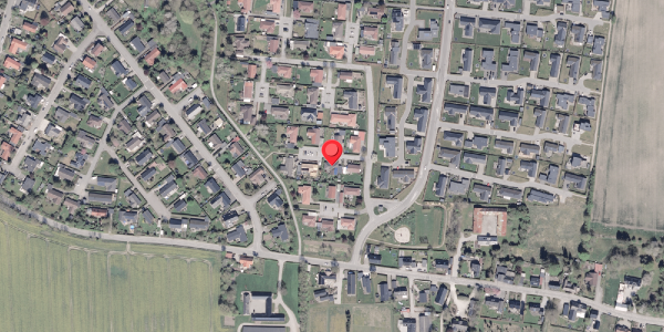 Oversvømmelsesrisiko fra vandløb på Lystenlund 15, . , 8355 Solbjerg