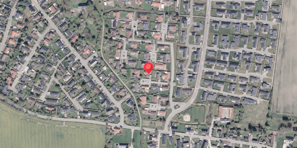Oversvømmelsesrisiko fra vandløb på Lystenlund 23, . , 8355 Solbjerg