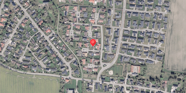 Oversvømmelsesrisiko fra vandløb på Lystenlund 25, . , 8355 Solbjerg