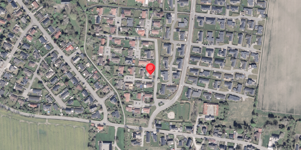 Oversvømmelsesrisiko fra vandløb på Lystenlund 27, . , 8355 Solbjerg