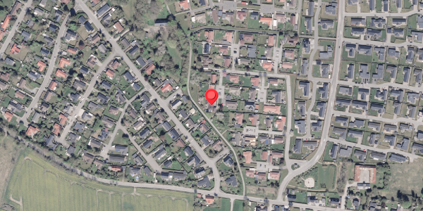 Oversvømmelsesrisiko fra vandløb på Lystenlund 47, . , 8355 Solbjerg