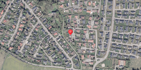 Oversvømmelsesrisiko fra vandløb på Lystenlund 49, 8355 Solbjerg