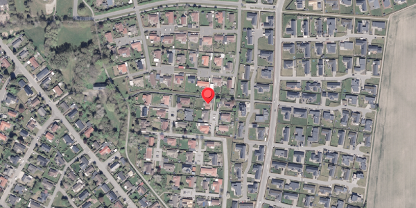 Oversvømmelsesrisiko fra vandløb på Lystenlund 75, . , 8355 Solbjerg